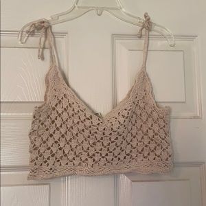 Billabong crochet top